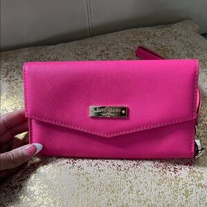 Kate Spade Vibrant Pink Clutch